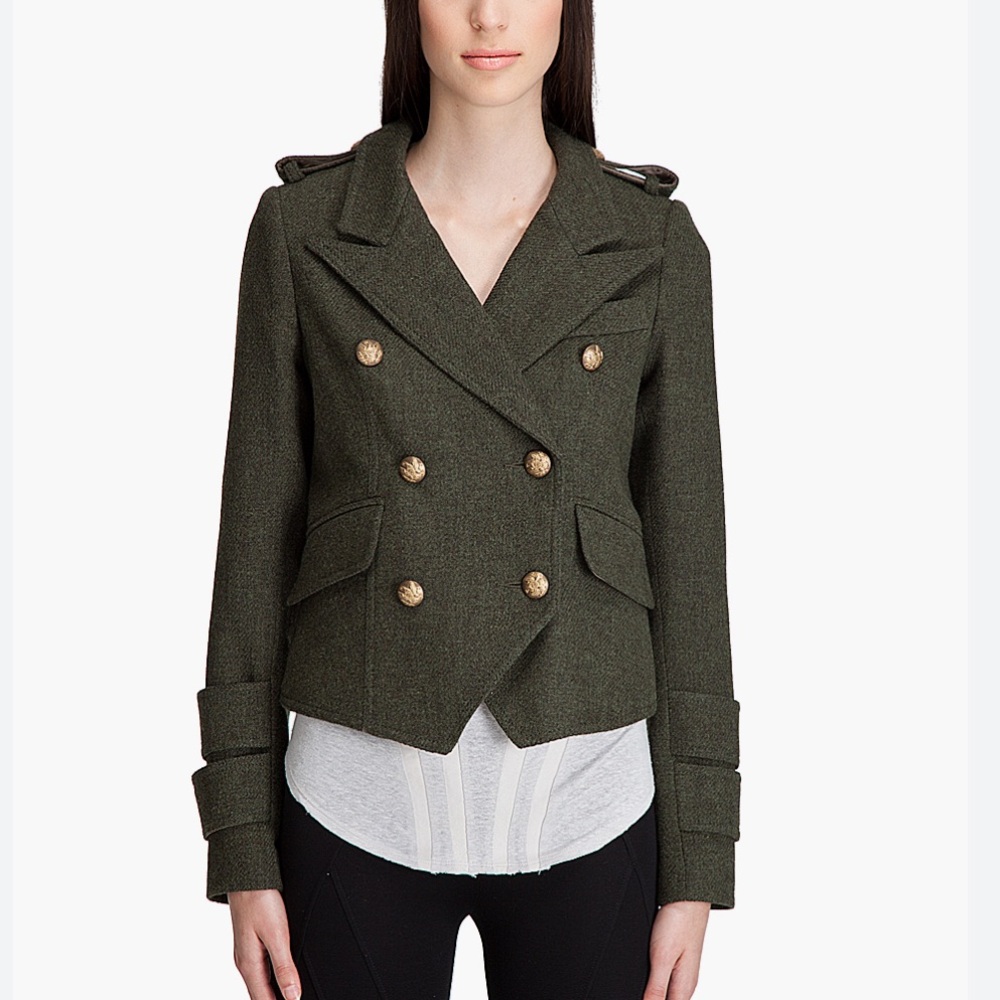 Smythe Military Green Blazer